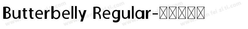 Butterbelly Regular字体转换